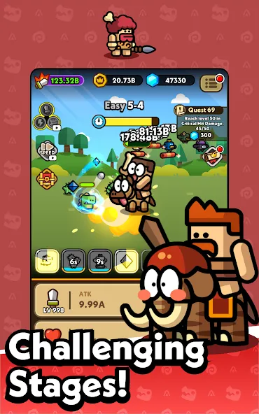 Hero Dino: Idle RPG screenshot 21