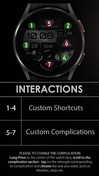 Dream 137 Digital Watch Face screenshot 8