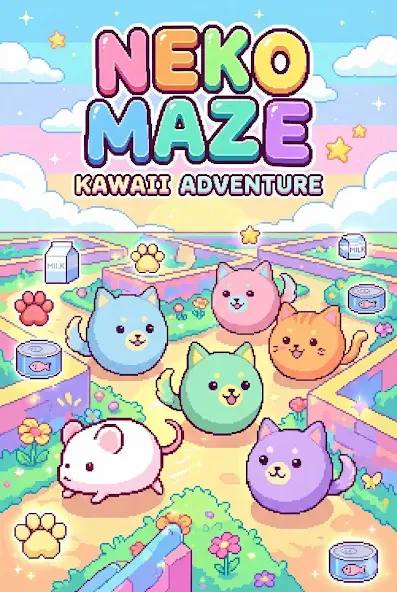 Neko Maze Kawaii Adventure screenshot 4