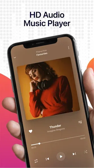 Muzio I Music Player & MP3 App screenshot 2