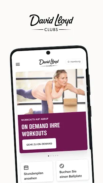 David Lloyd Clubs screenshot 1