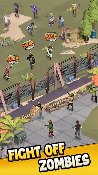 Town Survival: Zombie Games screenshot 2