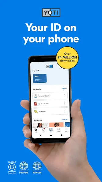 Yoti - your digital identity screenshot 1