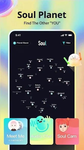 Soul-Chat, Match, Party screenshot 1