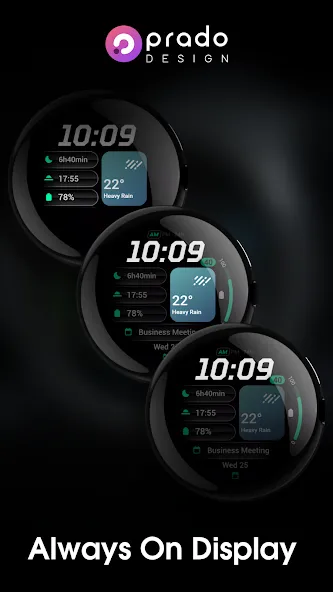 PRADO 92 Weather Watch Face screenshot 7