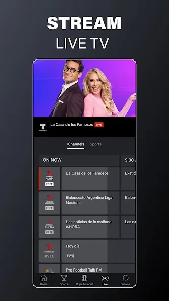 Telemundo: Series y TV en vivo screenshot 3