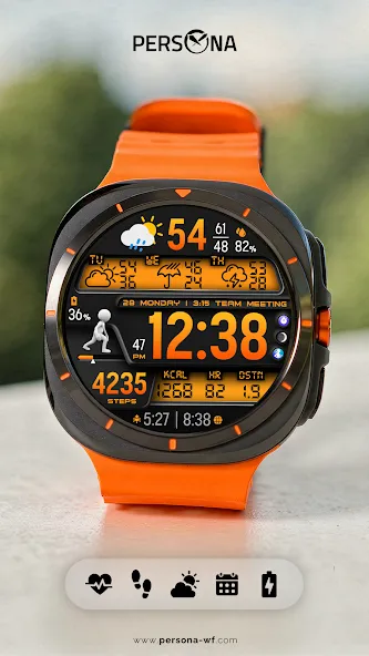 PER36 Digital Watch Face screenshot 7
