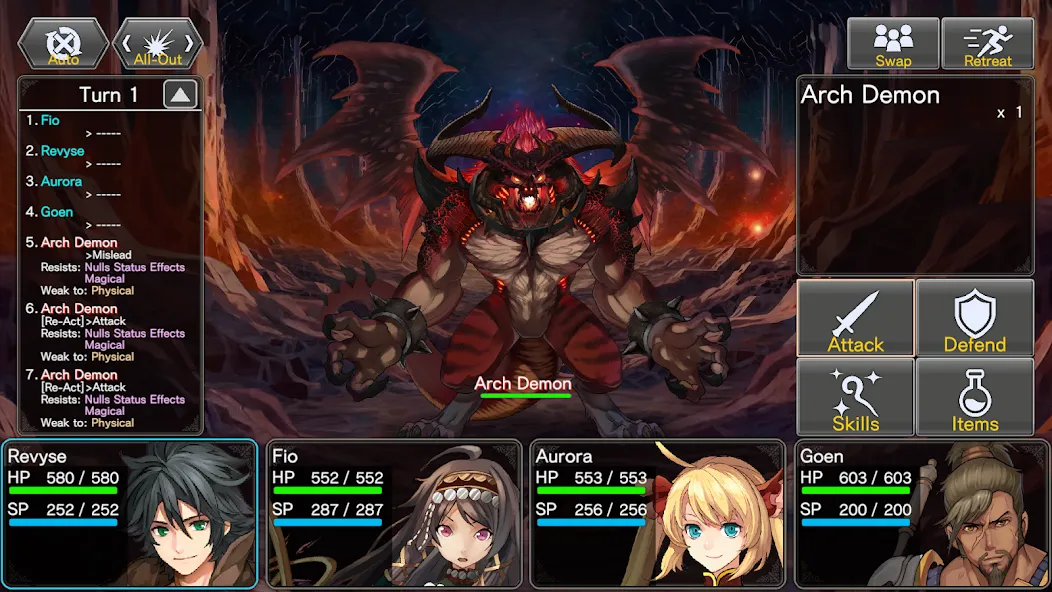 RPG Astral Takers screenshot 7
