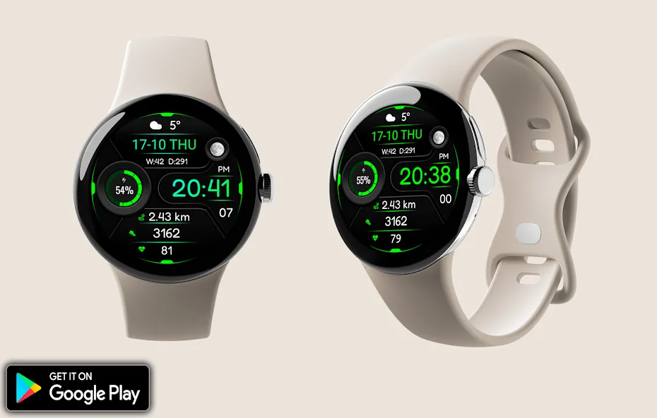 Animated Onysy Watch face screenshot 4
