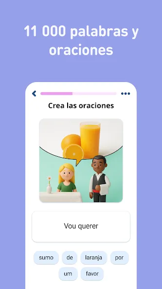 Aprende portugués screenshot 4
