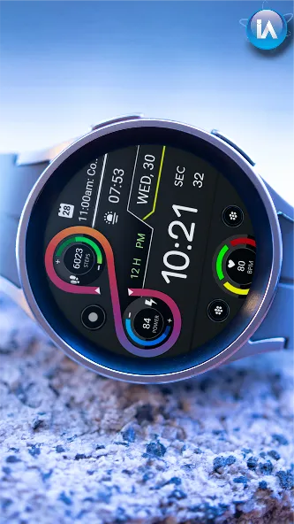 IA86 Digital Watchface screenshot 1