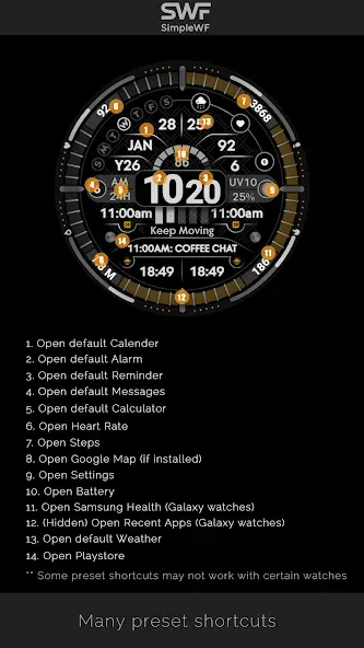 Digital Watch Face Infowatch 2 screenshot 8