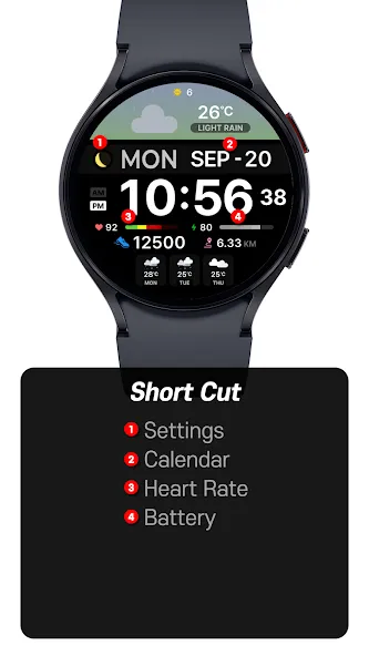 SamWatch Weather Simple 3 screenshot 3