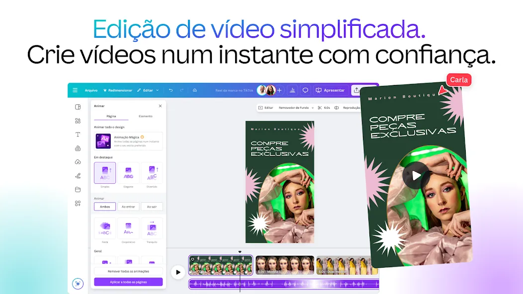 Canva: editor de fotos e vídeo screenshot 29