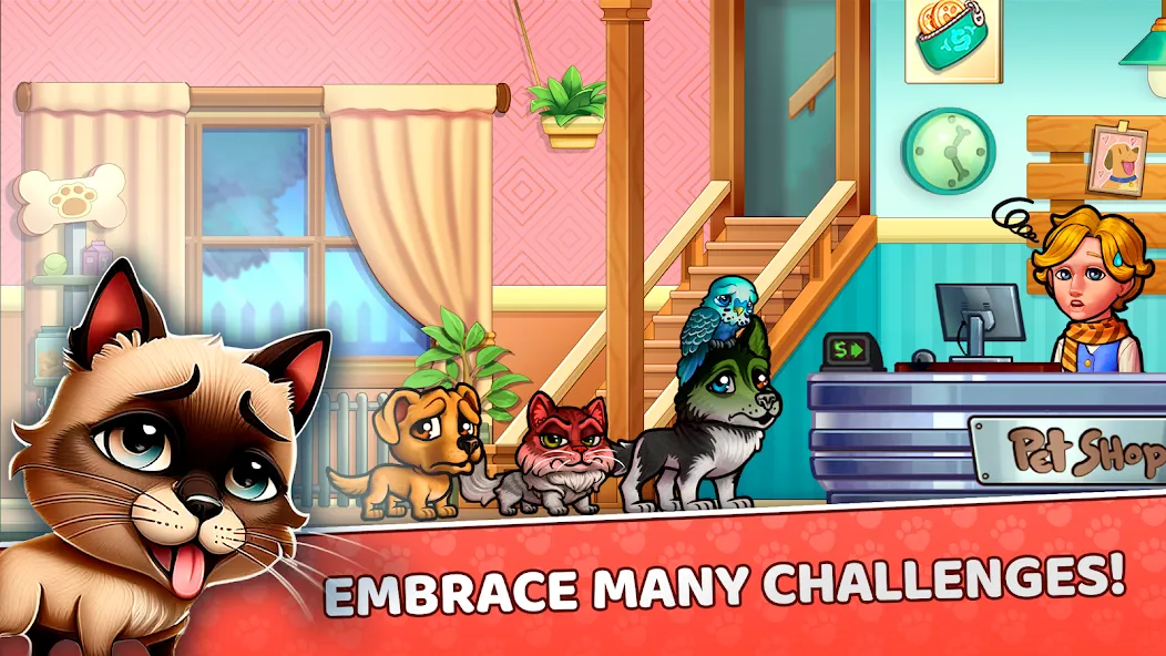 Pet Shop Fever: Animal Hotel screenshot 6