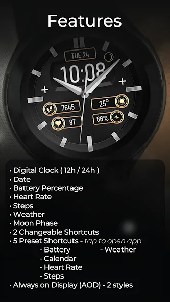 TVV Luxury Watch Face screenshot 4