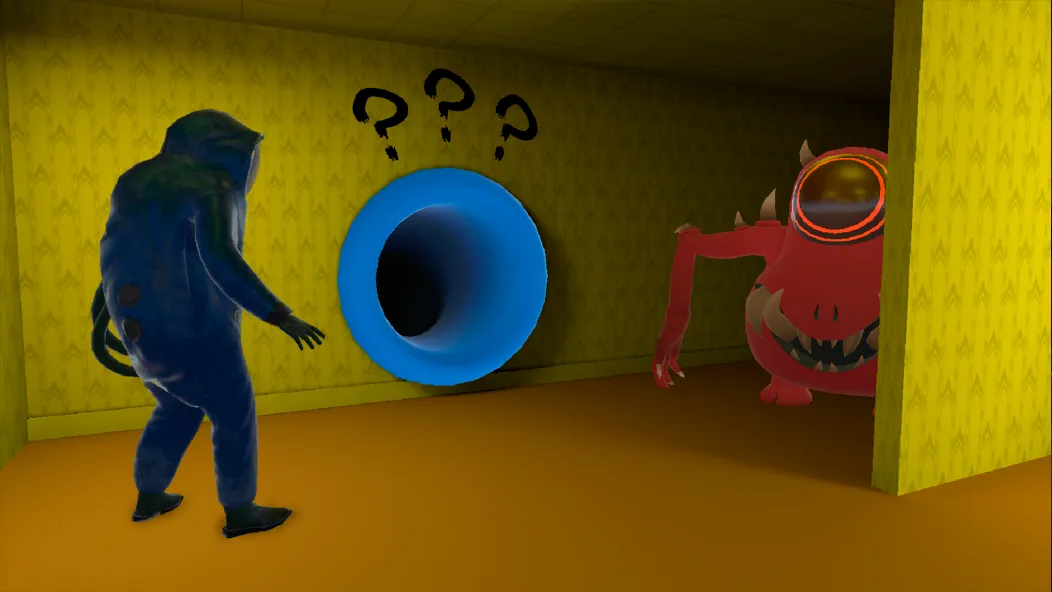 Hide in The Backrooms Nextbots screenshot 7