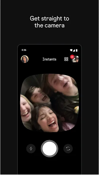 Instants, an Instagram app screenshot 2