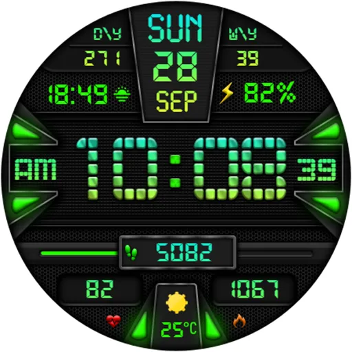DIGI INTLANCE CTS61 Watch face screenshot 23