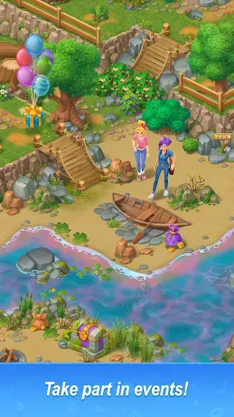 Merge Family: House merge game screenshot 6