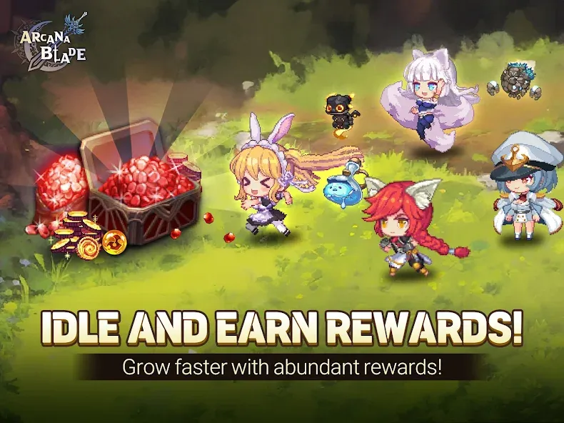 Arcana Blade : Idle RPG screenshot 8