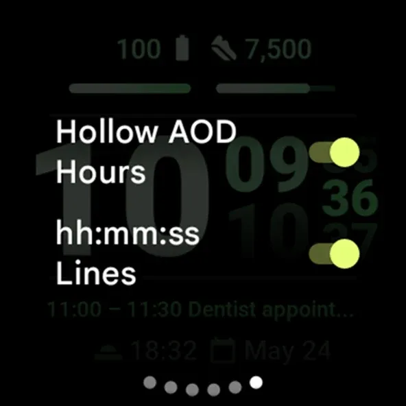 Streamlined Watch Face screenshot 12