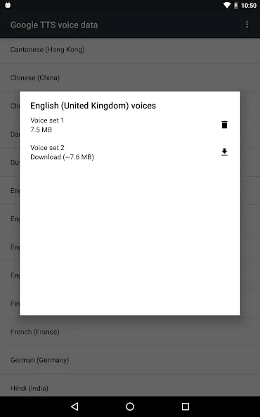 Speech Recognition & Synthesis screenshot 8