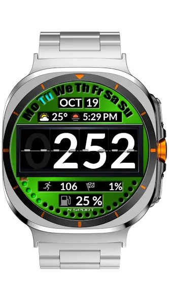 NTV520 - Digital watch face screenshot 5