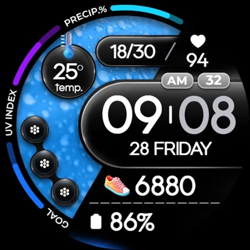 OMG 354 Weather Watch Face screenshot 28