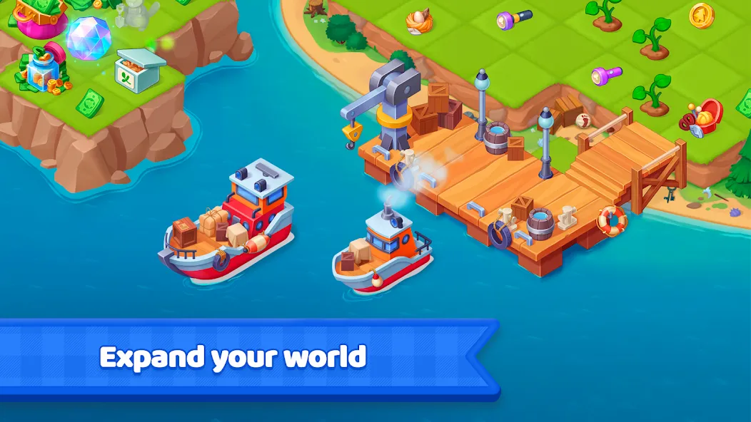 Merge Ville: Match Puzzle Game screenshot 2