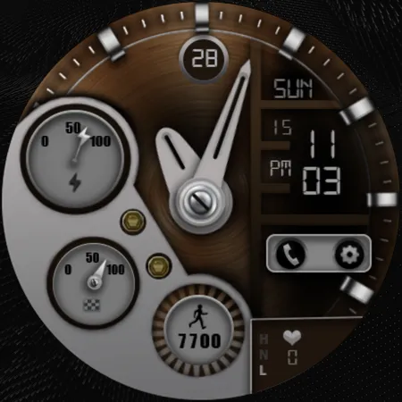 W-Design WOS053 - Watch Face screenshot 6