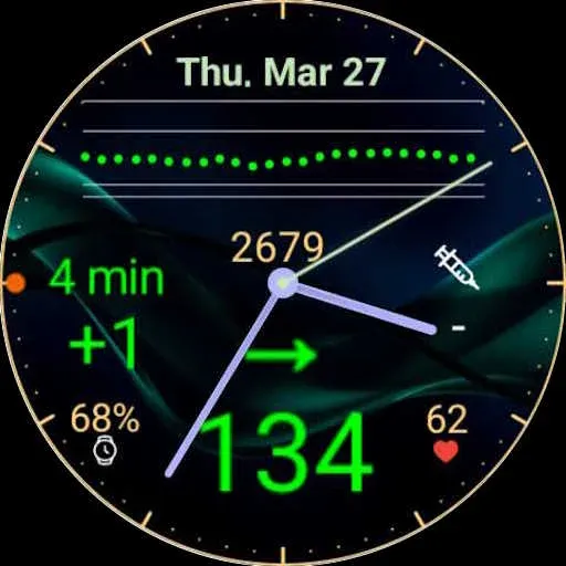 DMM17 Diabetic Watch Face XL screenshot 25