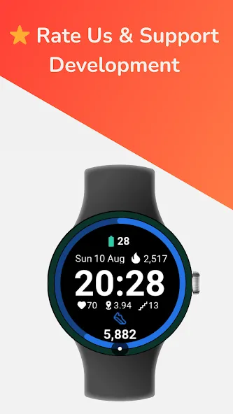 G Fit: Health Watch Face Wear screenshot 7