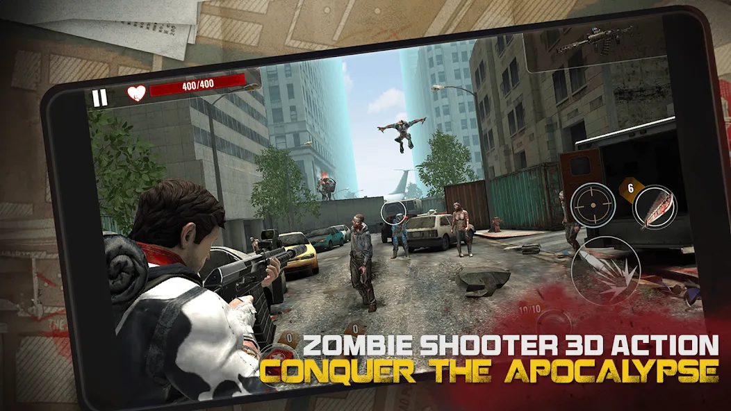Zombie Hunt: 3D Shooting Games screenshot 2