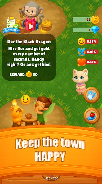 Candice Pet friends idle town screenshot 3