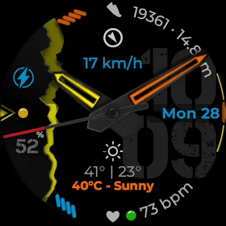 Watch Face CUE158 screenshot 9