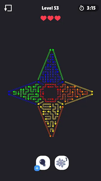 Neon Arrow Escape screenshot 6