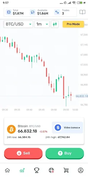 Cryptomania —Trading Simulator screenshot 2