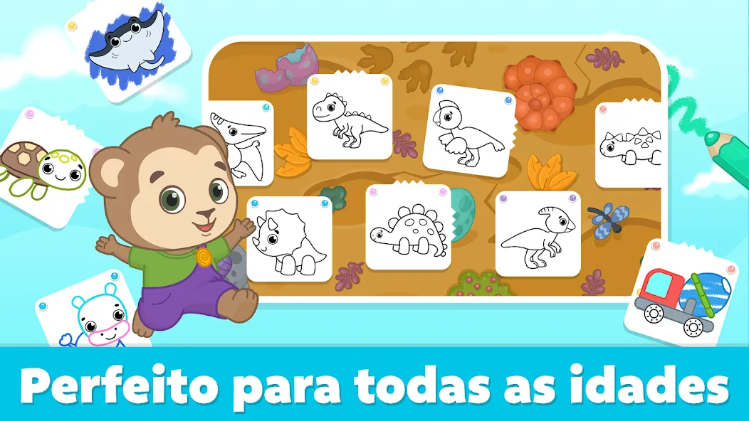 Jogos de colorir infantil screenshot 5