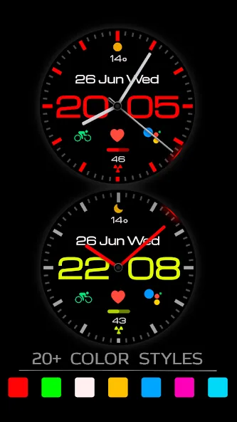 WIN - MOD4 Hybrid watch face screenshot 2