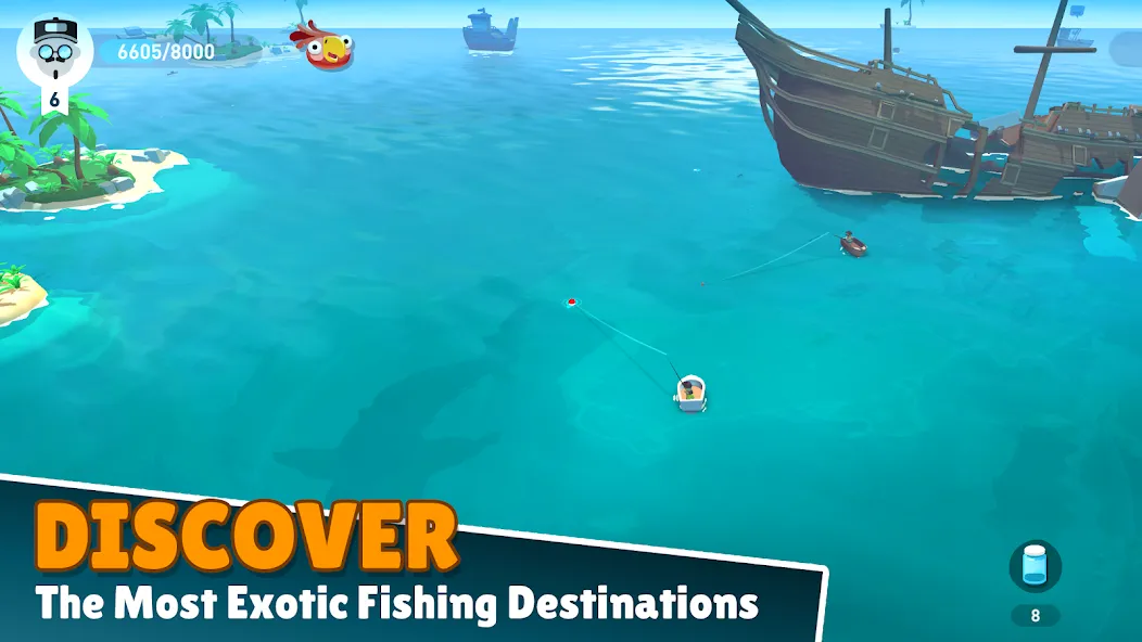 Creatures of the Deep: Fishing screenshot 1