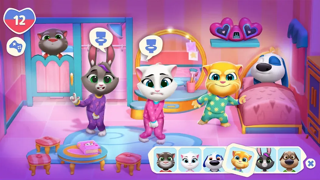 Mein Talking Tom: Freunde 2 screenshot 2