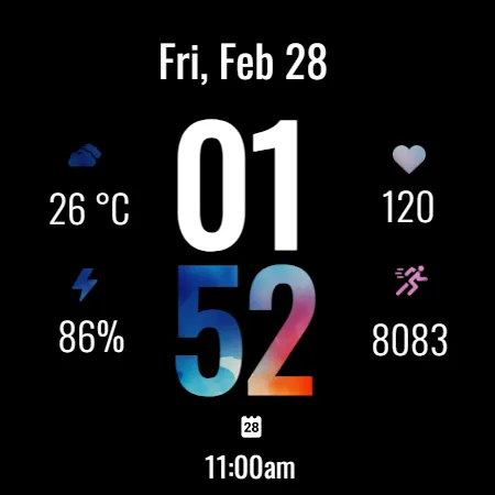 Minimal Watch Faces screenshot 33