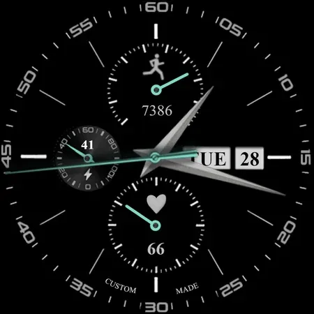 Analog Basic 2 for WEAR OS 4 screenshot 25