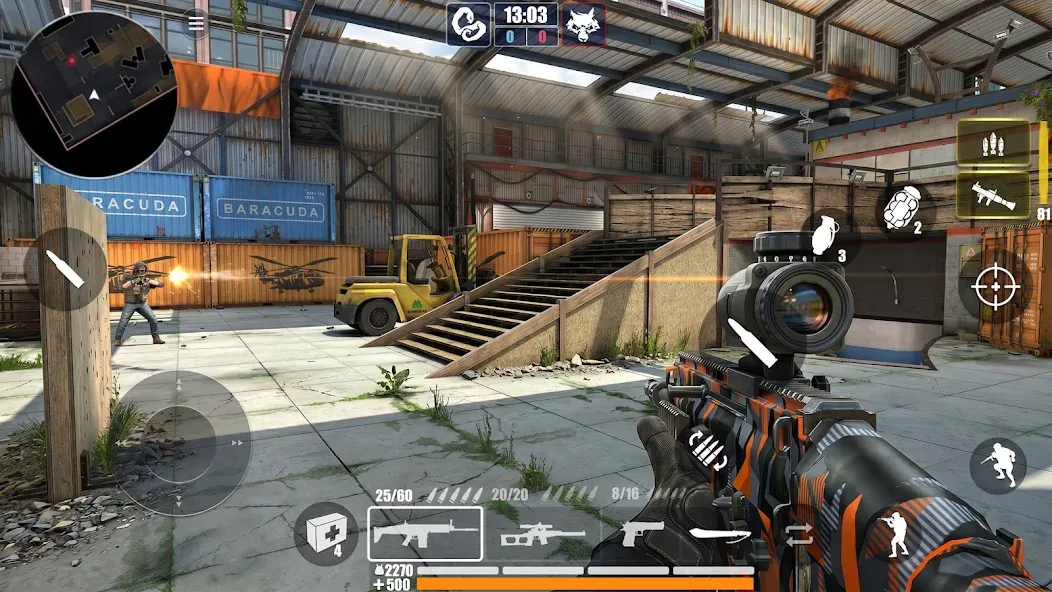 Tactical OPS - Tiro Online FPS screenshot 1