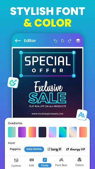 Poster Maker and Flyer Maker screenshot 4