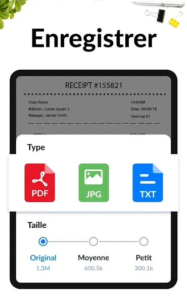 Appli de scan PDF -Scanner PDF screenshot 13