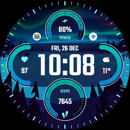 TVV Winter 2 Watch Face screenshot 7