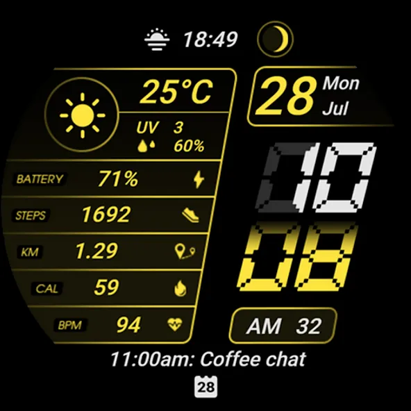 Watch face CNW-45 screenshot 31