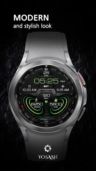 A375 Wear OS Watch Face screenshot 2